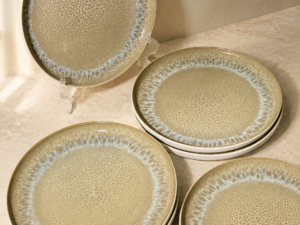 10.5inch Beach Design  Plate