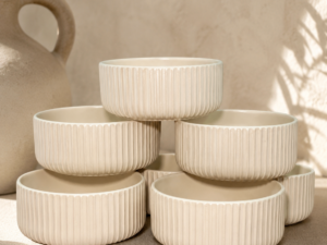 6inch Ribbed Bowl