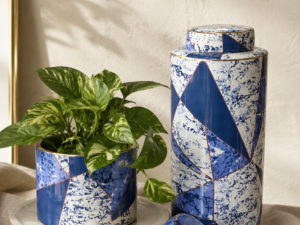 Blue Line Vase (Big)