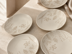 Leaf Design Plate