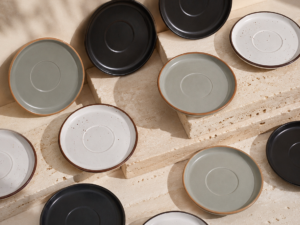 Round Speckled Plate