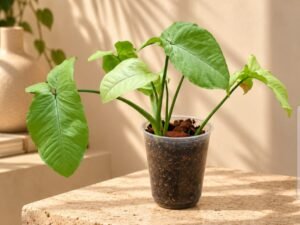 Snygonium Snow White (Arrowhead)